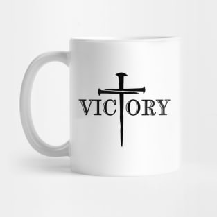 VICTORY W/ NAILS CROSS Mug